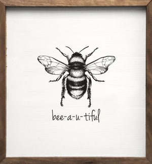 Bee-a-u-tiful White